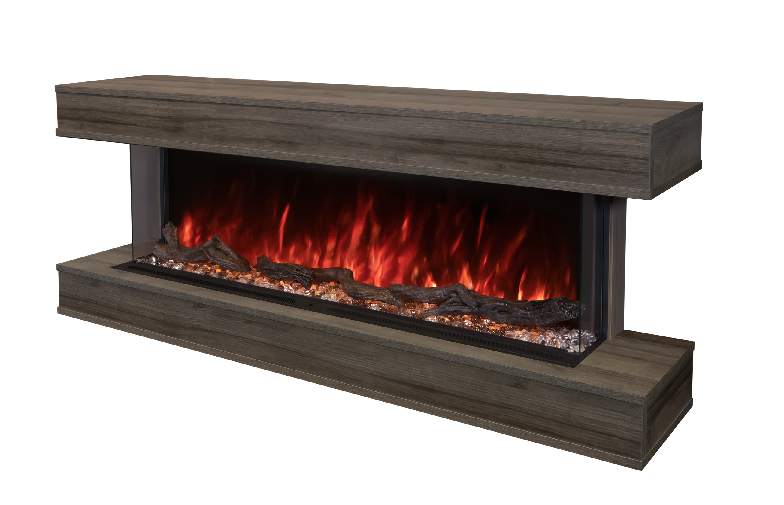 Modern Flames LPM Cabinet Driftwood Gray finish