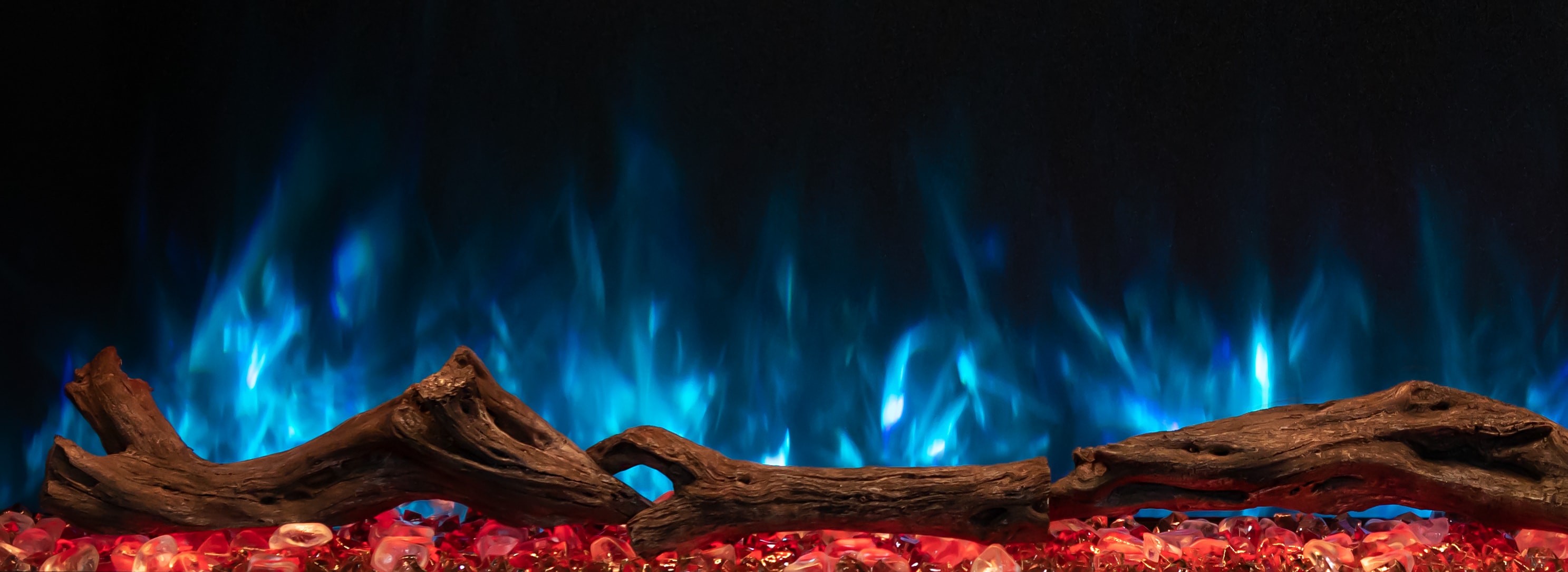 Modern Flames Landscape Pro Multi blue and red flame color options